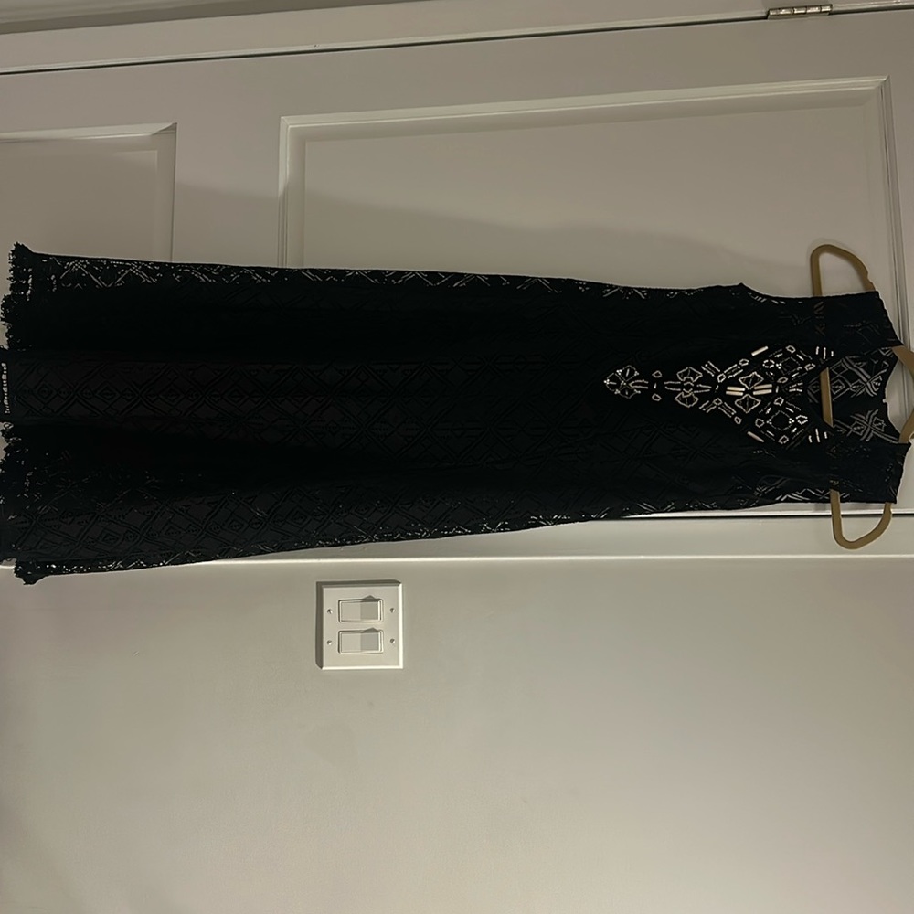 Nanette Lenore lace and beaded dress